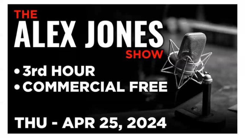 ALEX JONES [3 of 4] Thu 4/25/24 • PEYMON MOTTAHEDEH - NO LAW REQUIRES 98% TO FILE & PAY INCOME TAX