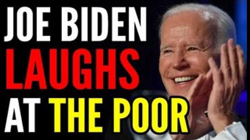 Biden LAUGHS at POOR PEOPLE Hurt by INFLATION at WH Correspondents Dinner, Polls Say Dems Are DOOM..