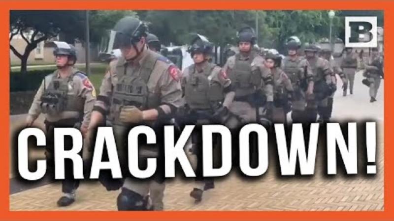 Crackdown: Law Enforcement Deployed Against Pro-Palestinian Occupiers at UT Austin
