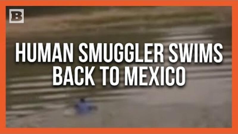 Human Smuggler Dumps Illegals in the Street, Swims Back to Mexico After Texas DPS Troops Chase Him
