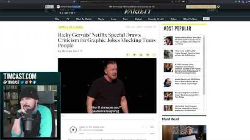 Woke Mob FURIOUS At Netflix After Ricky Gervais Mocks Trans People, Netflix FIRES Woke Staff