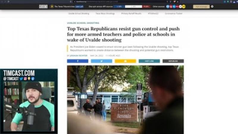 Texas REFUSES Gun Control, Wants Armed Teachers, Tim Pool Addresses Ethan Klein Gun Control Argume..