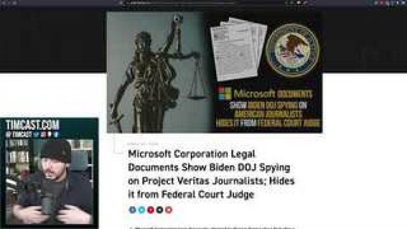 Project Veritas EXPOSES Biden Admin CORRUPT Spying On Journalists Behind Judge#x27;s Back