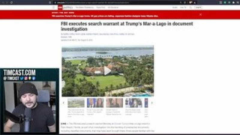 News Claims FBI Raided Trump For NUCLEAR DOCUMENTS, Joe Rogan Says Tim May Be Right About Civil Wa..